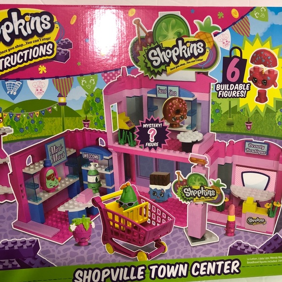 Shopkins Shopville Town Center Buildable Playset - Picture 3 of 9